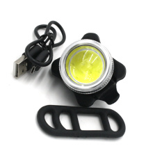 Front USB Rechargeable Lanterna Para Bike Ultra Bright COB LED Bike Light